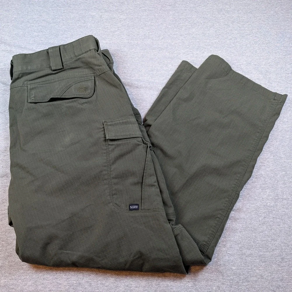 5.11 Tactical  Stryke Ripstop Cargo Pants Mens 36x30 Olive Green 74369